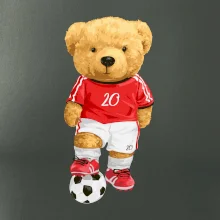 Futbalista medvedík číslo