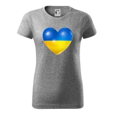 Ukrajina srdce vlajka Ukrajina srdce vlajka