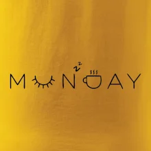 Monday nápis Monday nápis