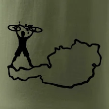 Cyklista - Mapa Rakúska