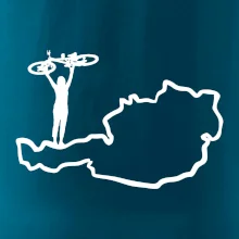 Cyklistka - Mapa Rakúska