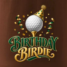 Narozeninové birdie s golfovým míčkem