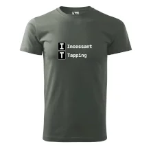 IT Nápis Incessant Tapping
