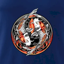Yin & Yang Koi kapor - oranžový
