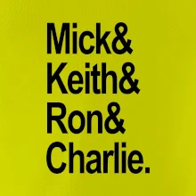 Mick Keith Ron Charlie