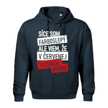 Síce som farboslepý, ale viem, že v červenej vyzerám dobre Síce som farboslepý, ale viem, že v červenej vyzerám dobre