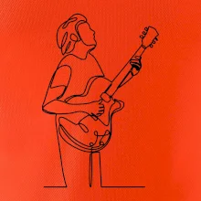 Gitarista jedným ťahom