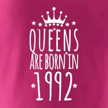 Queens are born in 1992 Queens are born in 1992