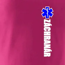 Nápis Záchranár + hviezda