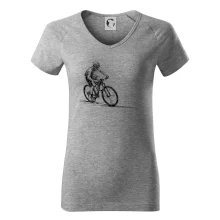 MTB kreslený cyklista MTB kreslený cyklista