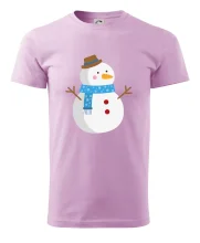 Snehuliak so šálom