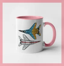 Mig 29 Fulcrum zo spoda a zo shora