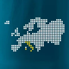 Mapa Európy - Taliansko Mapa Európy - Taliansko