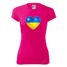 Ukrajina srdce vlajka Ukrajina srdce vlajka