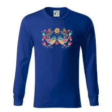 Folklór - dva farebné vtáčiky