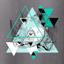 Biely nosorožec (Pecka design)