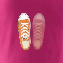 Párové topánky - oranžové