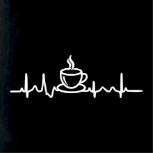 EKG hrnček kávy EKG hrnček kávy