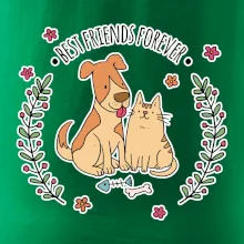 Mačka a pes best friends