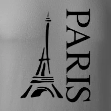 Paris nápis Eiffelovka na výšku