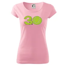 Tenis okrúhle narodeniny 30