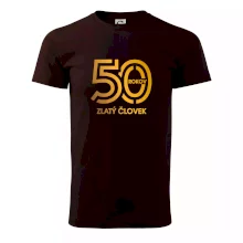 50 rokov zlatý človek
