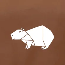 Origami kapybara