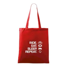 Ride Eat Sleep Repeat bicykel