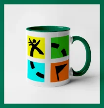 Geocaching logo farebné