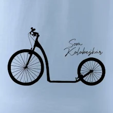 Som kolobežkár veľké a malé koleso