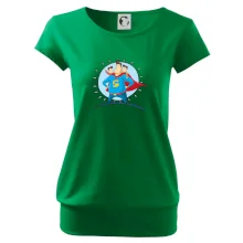 Otec superman - chlapec a chlapec Otec superman - chlapec a chlapec