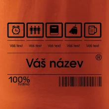 Čárový kód - Vlastní text