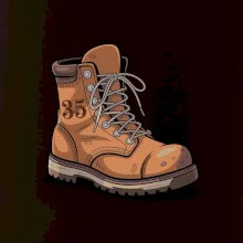 Turistická narodeninová topánka 35