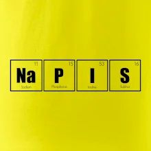 Vlastný nápis - periodická tabuľka