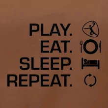 Play Eat Sleep Repeat hádzaná