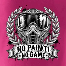 No Paint, No Game – motív s maskou