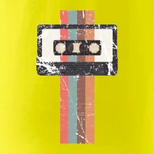 Retro kazeta - pruhy Retro kazeta - pruhy