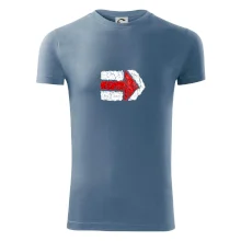 Párová turistická značka červená Párová turistická značka červená