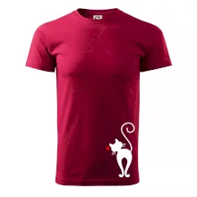 Zamilovaná mačka zozadu Zamilovaná mačka zozadu