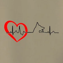 Nemecký ovčiak ekg