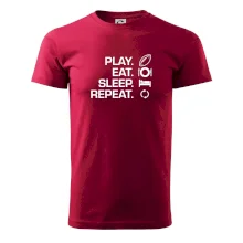 Play Eat Sleep Repeat americký fotbal Play Eat Sleep Repeat americký fotbal