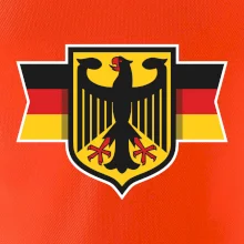 Nemecká orlica a vlajka