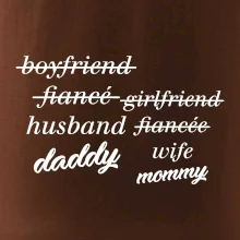 Partnerské tričko nastávajúci rodičia