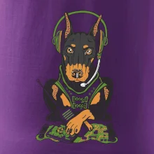 Bojový doberman (Pecka design)