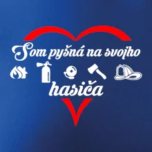 Som pyšná na hasiča