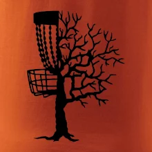 Disc golf pozor strom Disc golf pozor strom