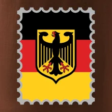 Nemecká známka - vlajka