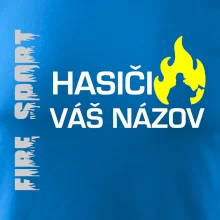Hasiči - Váš názov - FLUO + Reflexná potlač