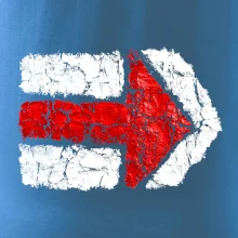 Párová turistická značka červená