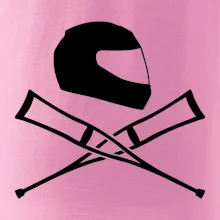 Cestná helma / barle